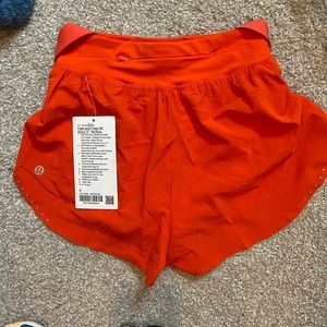 Lululemon High Rise Fast and Free Shorts